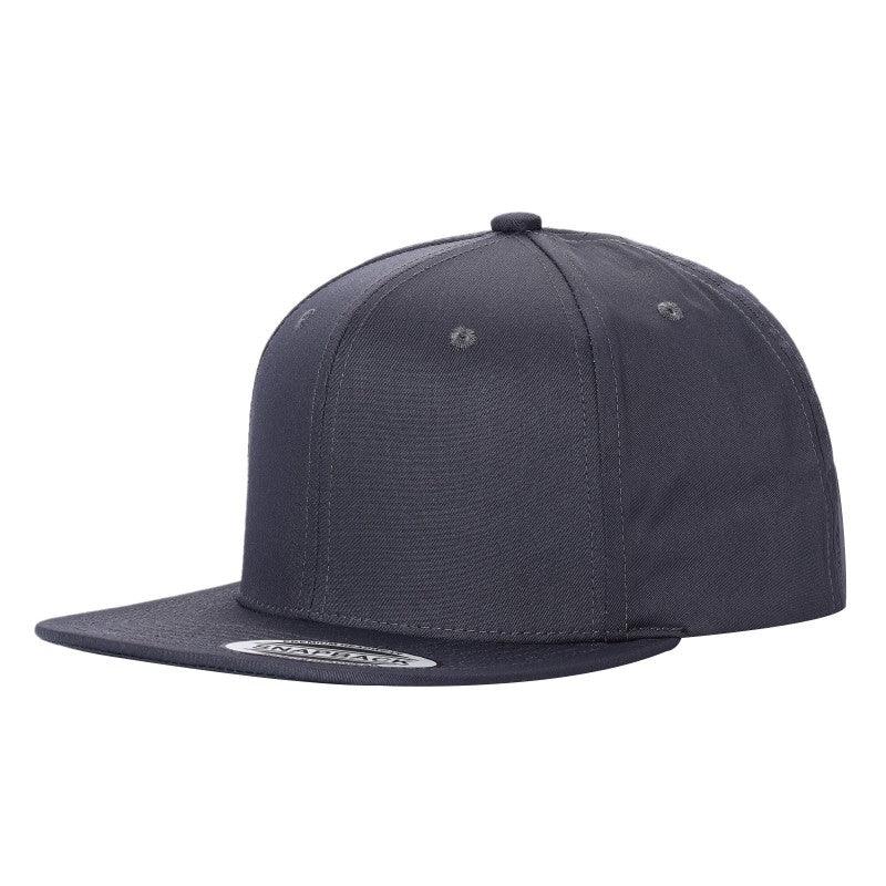 Unbranded Snapback Hat, Blank Flat Bill Cap