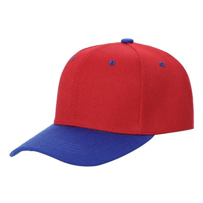 Unbranded 2 Tone Baseball Cap, Blank Structured Hat