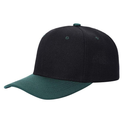 Unbranded 2 Tone Baseball Cap, Blank Structured Hat