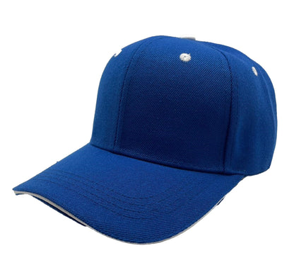 Unbranded Sandwich Bill Cap, Blank Baseball Hat