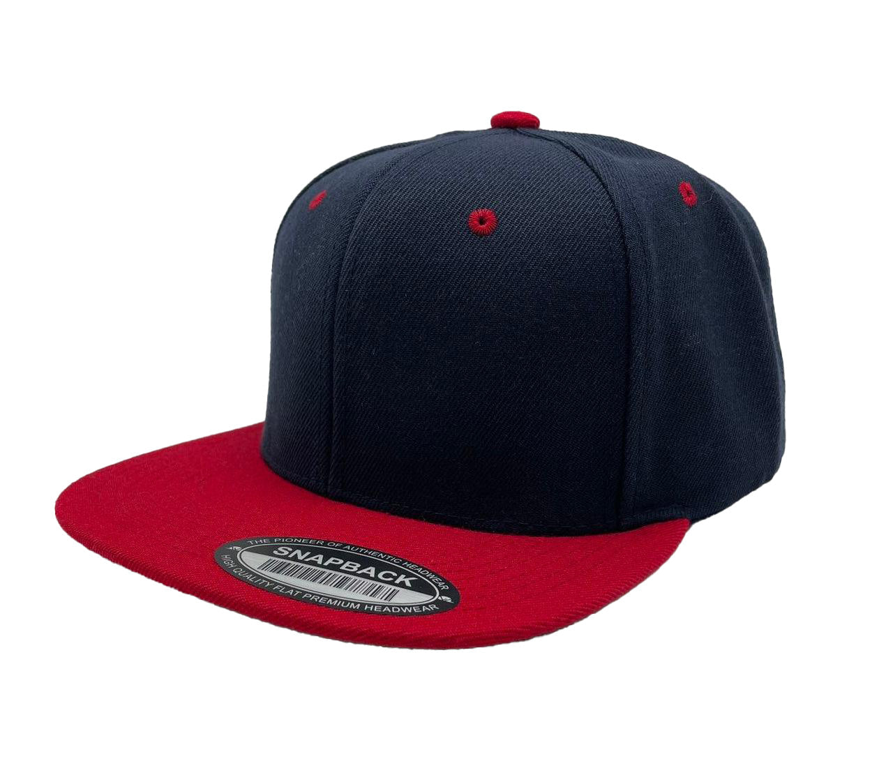 Navy/Red color variant