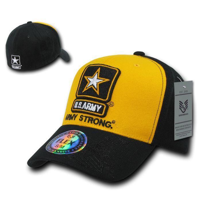 1 Dozen Air Force Marines Navy Army Coast Guard Flex Fit Baseball Hats Caps Wholesale Lots-Casaba Shop