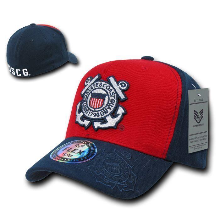 1 Dozen Air Force Marines Navy Army Coast Guard Flex Fit Baseball Hats Caps Wholesale Lots-Casaba Shop