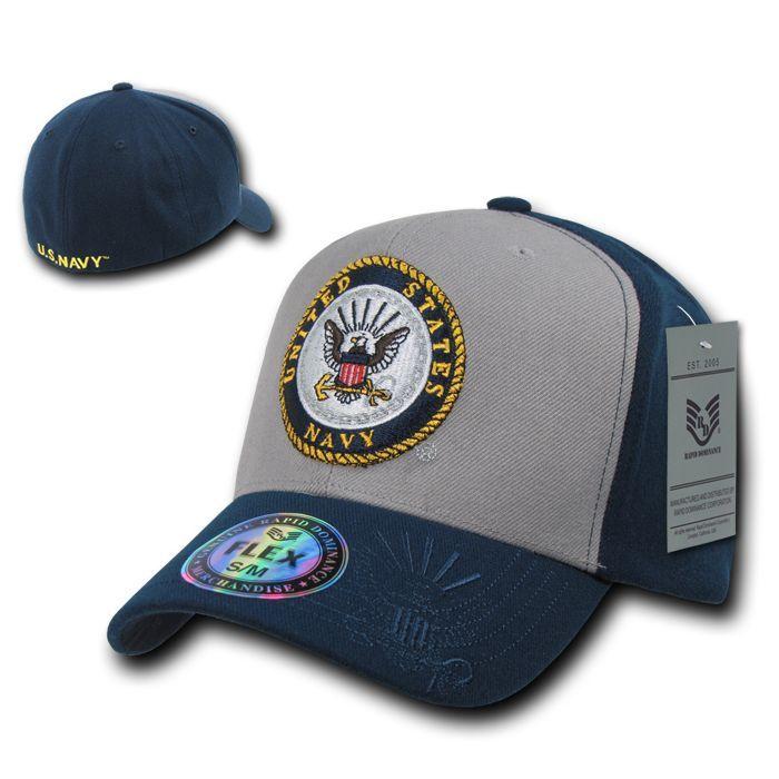 1 Dozen Air Force Marines Navy Army Coast Guard Flex Fit Baseball Hats Caps Wholesale Lots-Casaba Shop