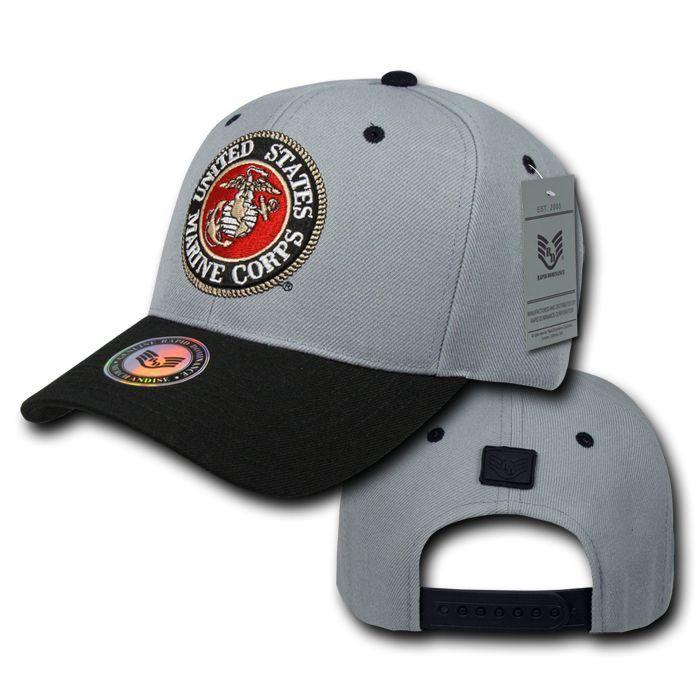 1 Dozen Air Force Navy Coast Guard Army Marines Workout Baseball Hats Caps Wholesale Lots-Casaba Shop