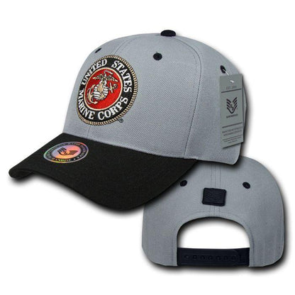 1 Dozen Air Force Navy Coast Guard Army Marines Workout Baseball Hats Caps Wholesale Lots-Casaba Shop