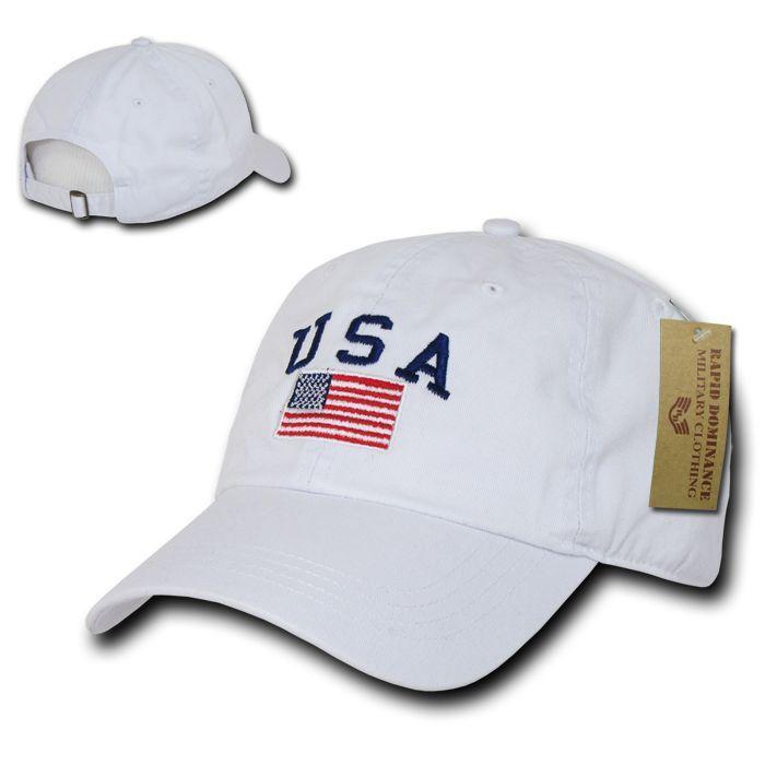1 Dozen American Flag United We Stand Gadsen Washed Cotton Caps Hats Wholesale Lots-Casaba Shop
