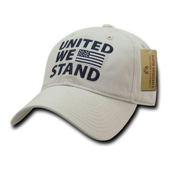 1 Dozen American Flag United We Stand Gadsen Washed Cotton Caps Hats Wholesale Lots-Casaba Shop
