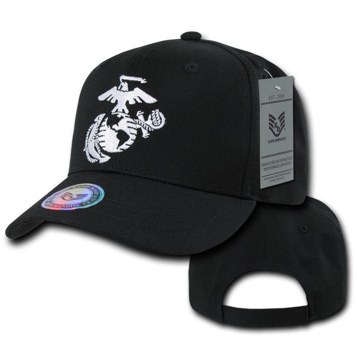 1 Dozen Army Air Force Navy Marines Police Cotton Baseball Hats Caps Wholesale Lots-Casaba Shop