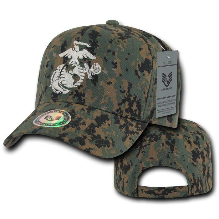 1 Dozen Army Air Force Navy Marines Police Cotton Baseball Hats Caps Wholesale Lots-Casaba Shop