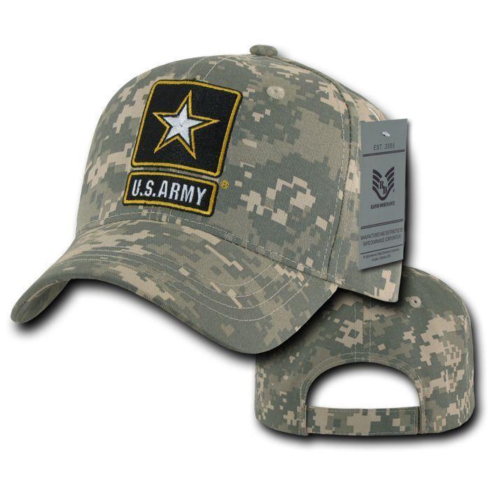 1 Dozen Army Air Force Navy Marines Police Cotton Baseball Hats Caps Wholesale Lots-Casaba Shop