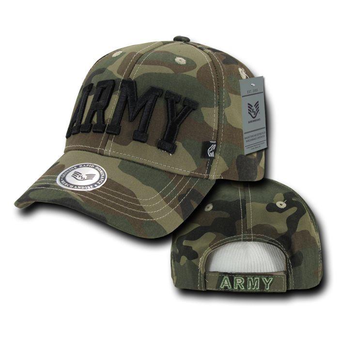 1 Dozen Army Marines Camouflage Military Baseball Caps Hats Wholesale Lots-Casaba Shop