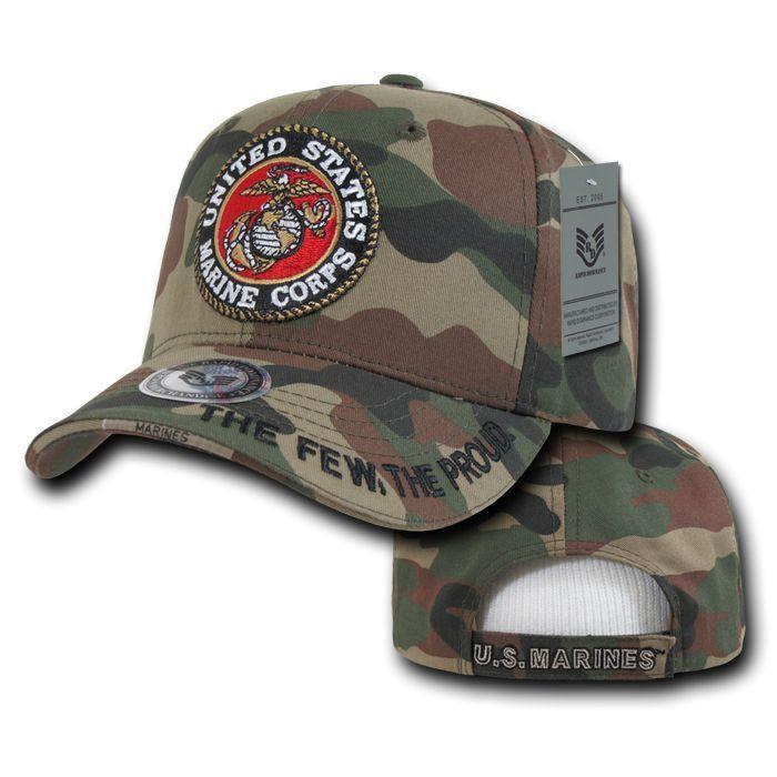 1 Dozen Army Marines Camouflage Military Baseball Caps Hats Wholesale Lots-Casaba Shop