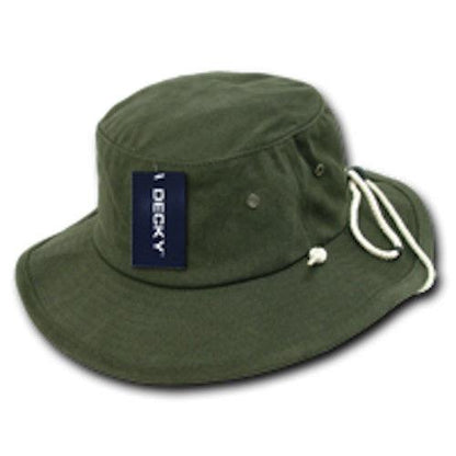 1 Dozen Aussie Hats Drawstring Boonie Bucket Fishing Outback Decky Wholesale Bulk-Casaba Shop
