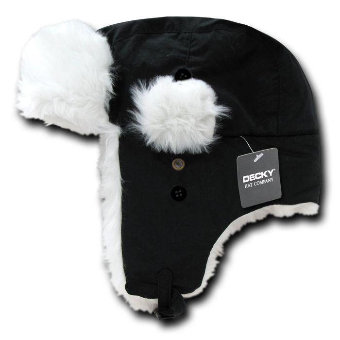 1 Dozen Aviator Bomber Soft Faux Fur Ear Flap Hat Cap Trooper Trapper Wholesale-Casaba Shop