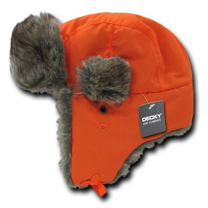 1 Dozen Aviator Bomber Soft Faux Fur Ear Flap Hat Cap Trooper Trapper Wholesale-Casaba Shop