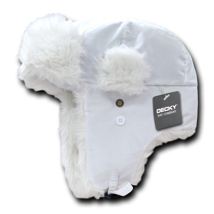 1 Dozen Aviator Bomber Soft Faux Fur Ear Flap Hat Cap Trooper Trapper Wholesale-Casaba Shop