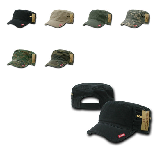 1 Dozen Bdu Patrol Fatigue Cadet Military Zipper Camo Caps Hats Wholesale Lots!-Casaba Shop - Star Hats & Embroidery
