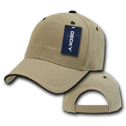 1 Dozen Blank Decky Sandwich Visor Pro Baseball Hats Caps Wholesale Lot-Casaba Shop