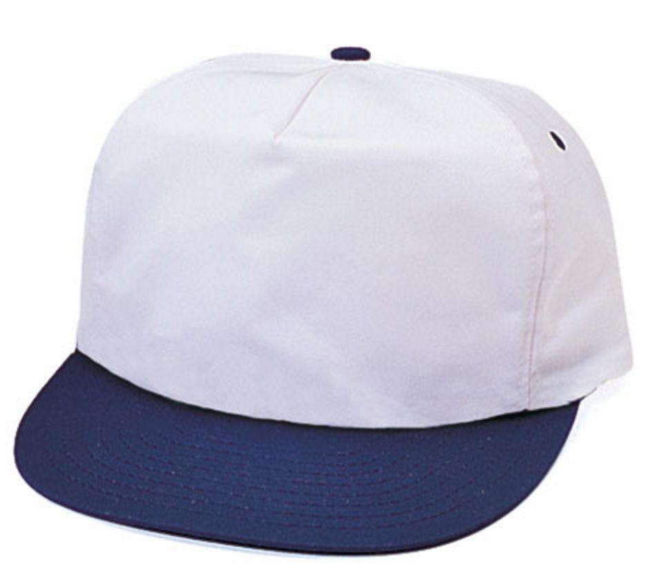 1 Dozen Blank Two Tone 5 Panel Baseball Cotton Twill Hats Caps Wholesale Lot Bulk-Casaba Shop