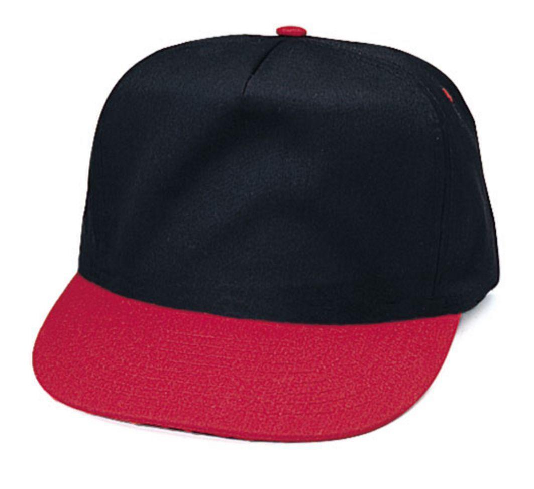 1 Dozen Blank Two Tone 5 Panel Baseball Cotton Twill Hats Caps Wholesale Lot Bulk-Casaba Shop