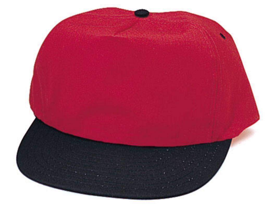 1 Dozen Blank Two Tone 5 Panel Baseball Cotton Twill Hats Caps Wholesale Lot Bulk-Casaba Shop