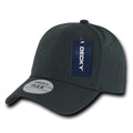 Decky 1016W Flex Caps 6 Panel Mid Profile Baseball Hats Curved Bill Blank Wholesale