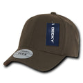 Decky 1016W Flex Caps 6 Panel Mid Profile Baseball Hats Curved Bill Blank Wholesale