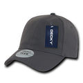 Decky 1016W Flex Caps 6 Panel Mid Profile Baseball Hats Curved Bill Blank Wholesale