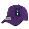 Decky 1016W Flex Caps 6 Panel Mid Profile Baseball Hats Curved Bill Blank Wholesale