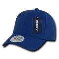 Decky 1016W Flex Caps 6 Panel Mid Profile Baseball Hats Curved Bill Blank Wholesale