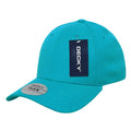 Decky 1016W Flex Caps 6 Panel Mid Profile Baseball Hats Curved Bill Blank Wholesale