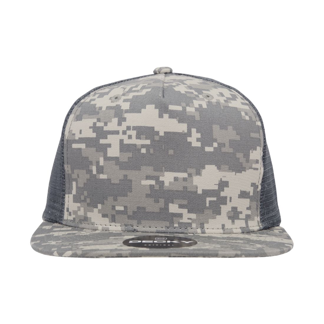 Decky 1040 Trucker Snapback Hats 5 Panel Caps High Profile Structured Blank Wholesale