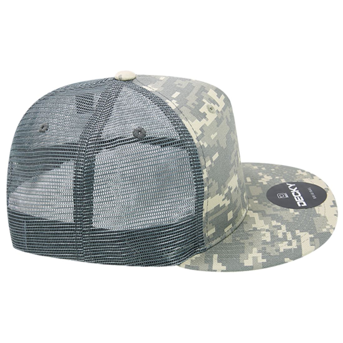 Decky 1040 Trucker Snapback Hats 5 Panel Caps High Profile Structured Blank Wholesale