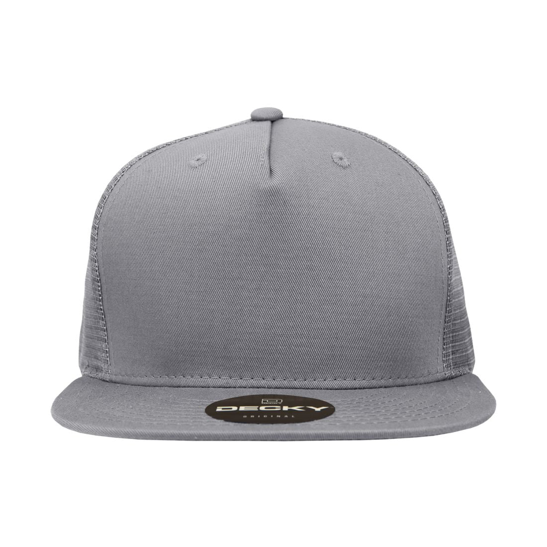 Decky 1040 Trucker Snapback Hats 5 Panel Caps High Profile Structured Blank Wholesale