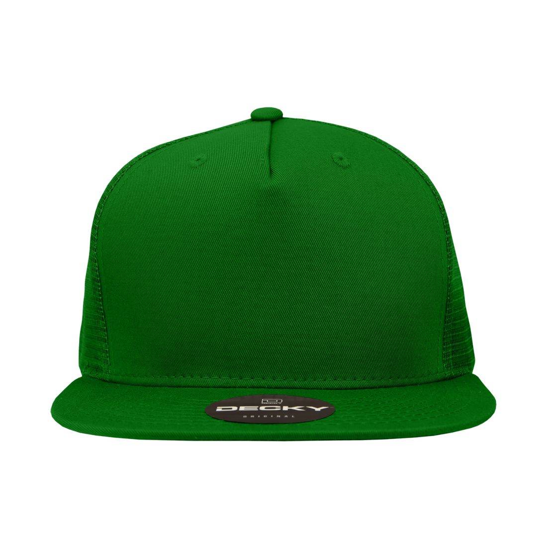 Decky 1040 Trucker Snapback Hats 5 Panel Caps High Profile Structured Blank Wholesale