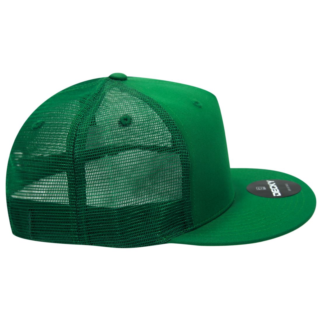 Decky 1040 Trucker Snapback Hats 5 Panel Caps High Profile Structured Blank Wholesale