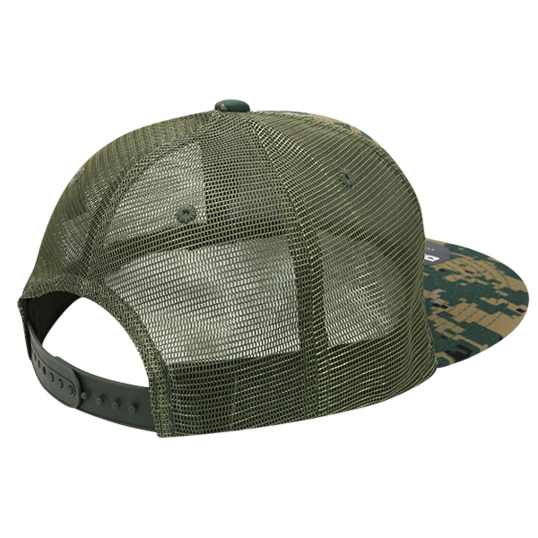 Decky 1040 Trucker Snapback Hats 5 Panel Caps High Profile Structured Blank Wholesale