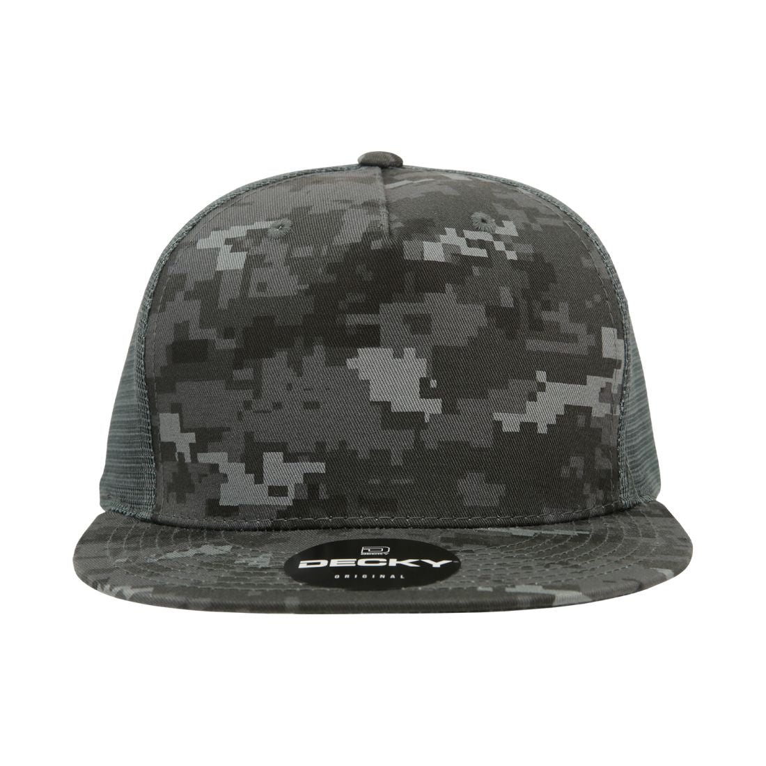 Decky 1040 Trucker Snapback Hats 5 Panel Caps High Profile Structured Blank Wholesale
