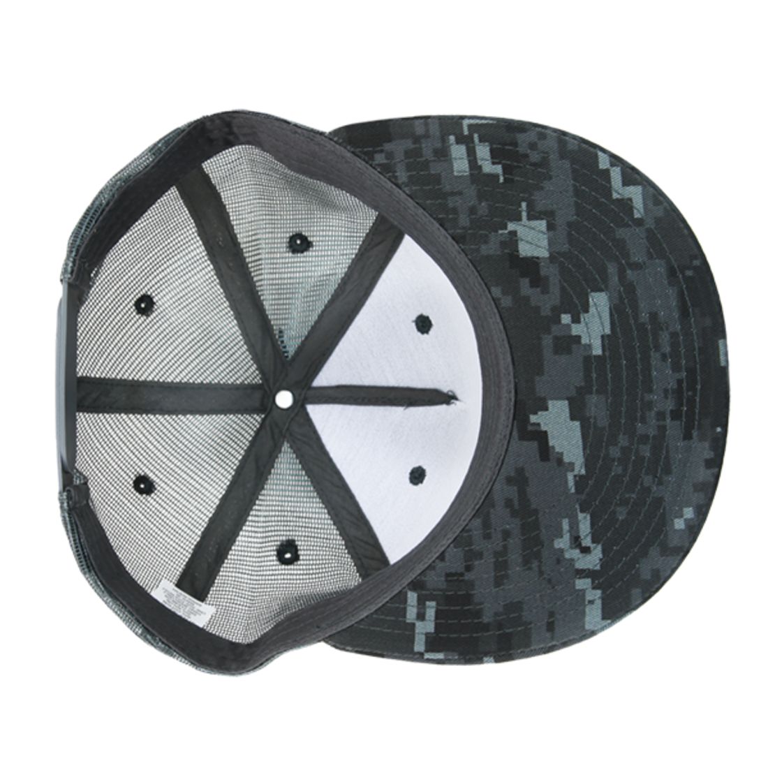 Decky 1040 Trucker Snapback Hats 5 Panel Caps High Profile Structured Blank Wholesale