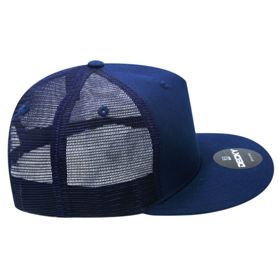 Decky 1040 Trucker Snapback Hats 5 Panel Caps High Profile Structured Blank Wholesale