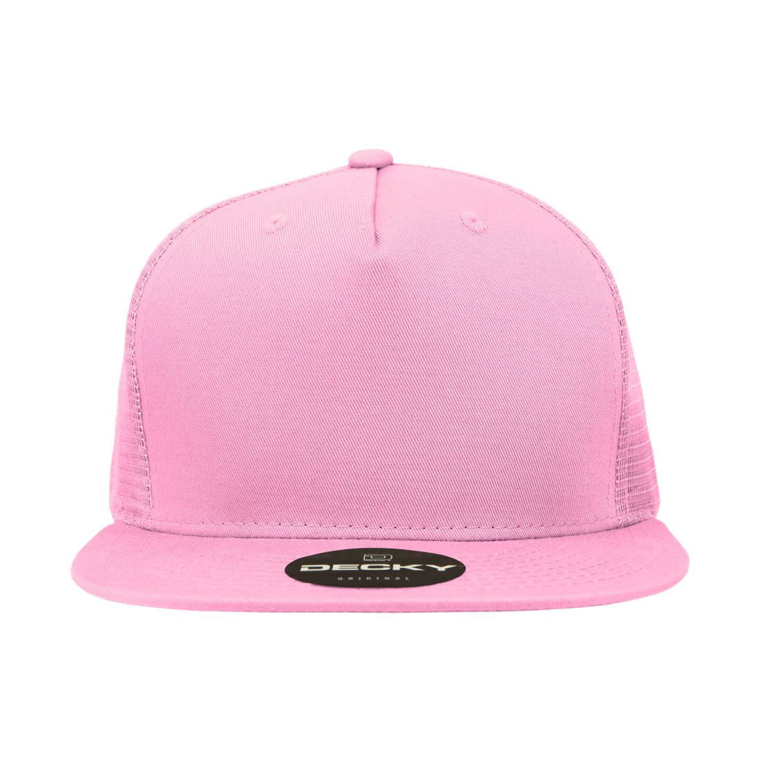 Decky 1040 Trucker Snapback Hats 5 Panel Caps High Profile Structured Blank Wholesale