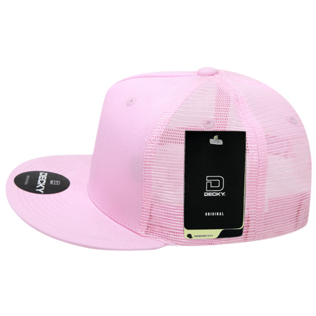 Decky 1040 Trucker Snapback Hats 5 Panel Caps High Profile Structured Blank Wholesale