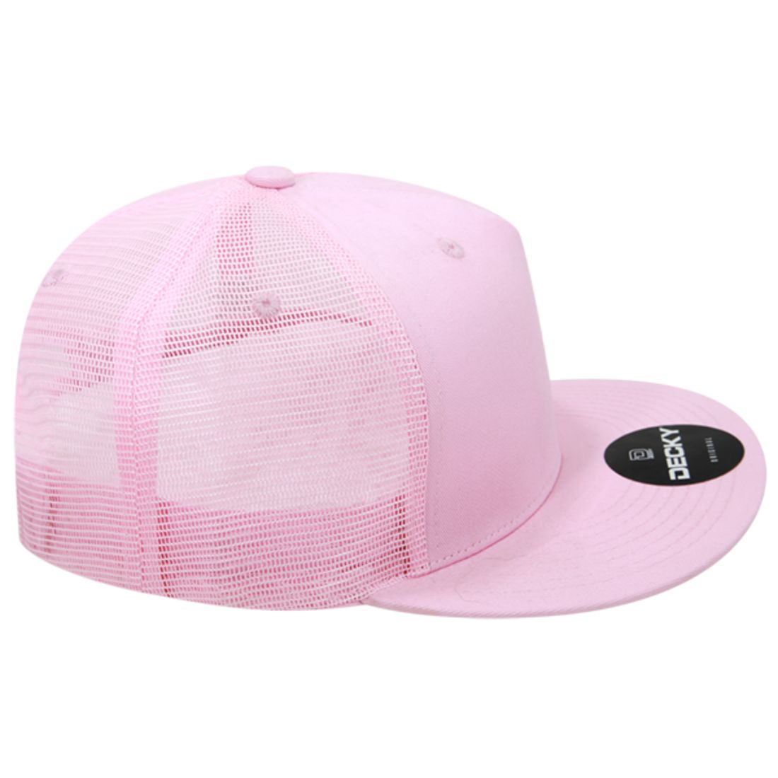 Decky 1040 Trucker Snapback Hats 5 Panel Caps High Profile Structured Blank Wholesale