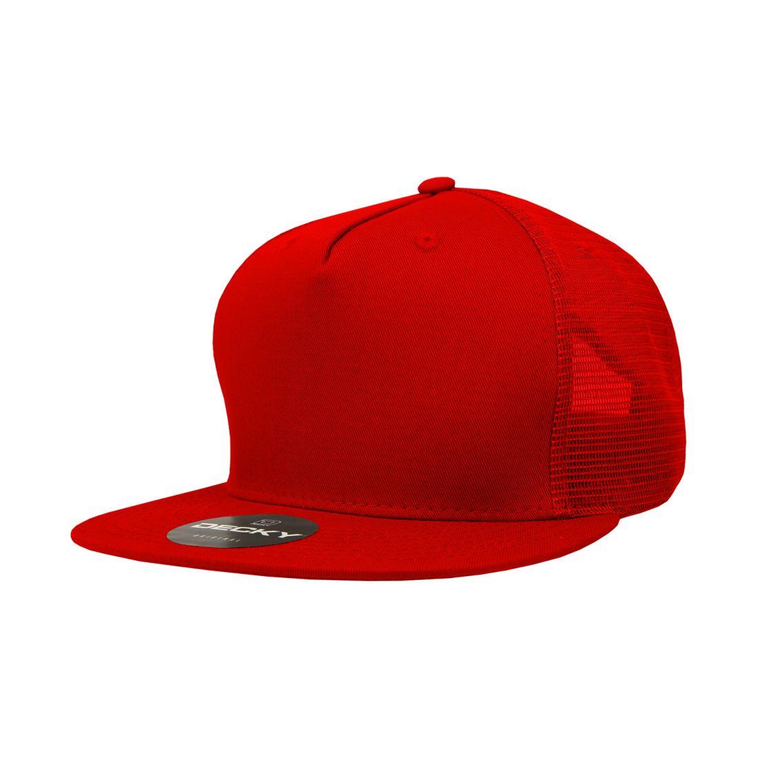 Decky 1040 Trucker Snapback Hats 5 Panel Caps High Profile Structured Blank Wholesale