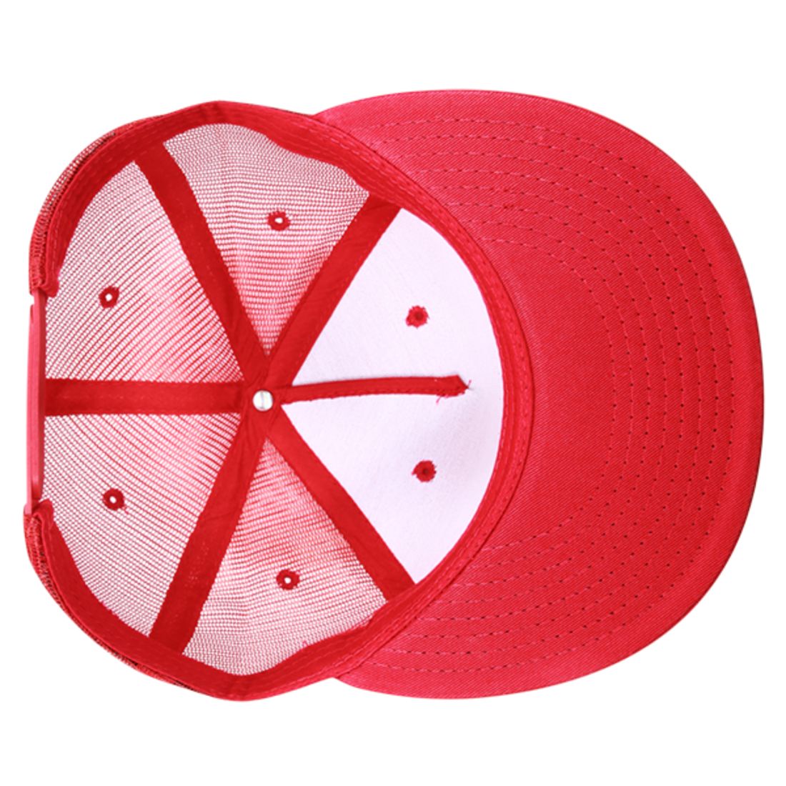 Decky 1040 Trucker Snapback Hats 5 Panel Caps High Profile Structured Blank Wholesale