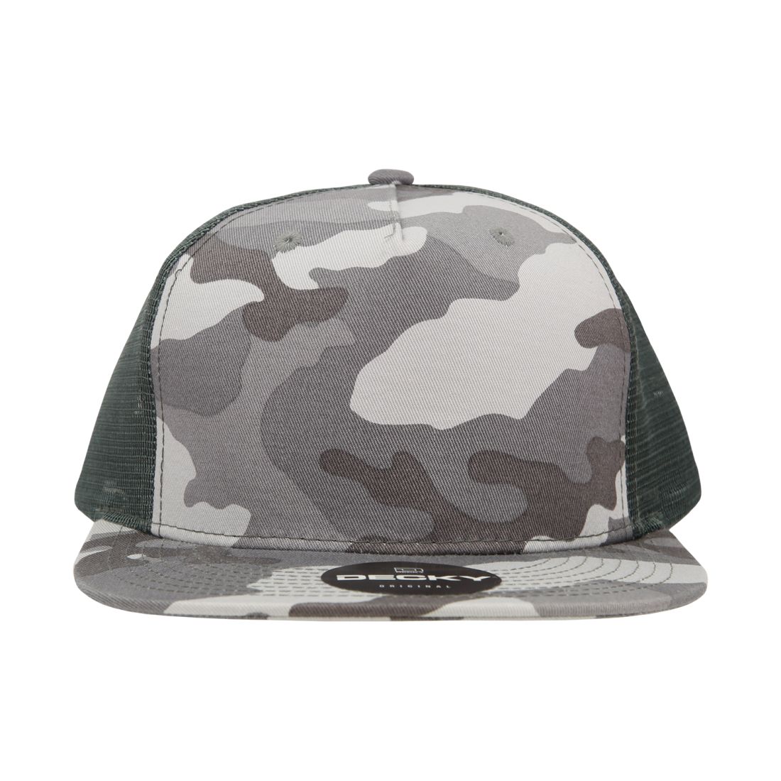 Decky 1040 Trucker Snapback Hats 5 Panel Caps High Profile Structured Blank Wholesale