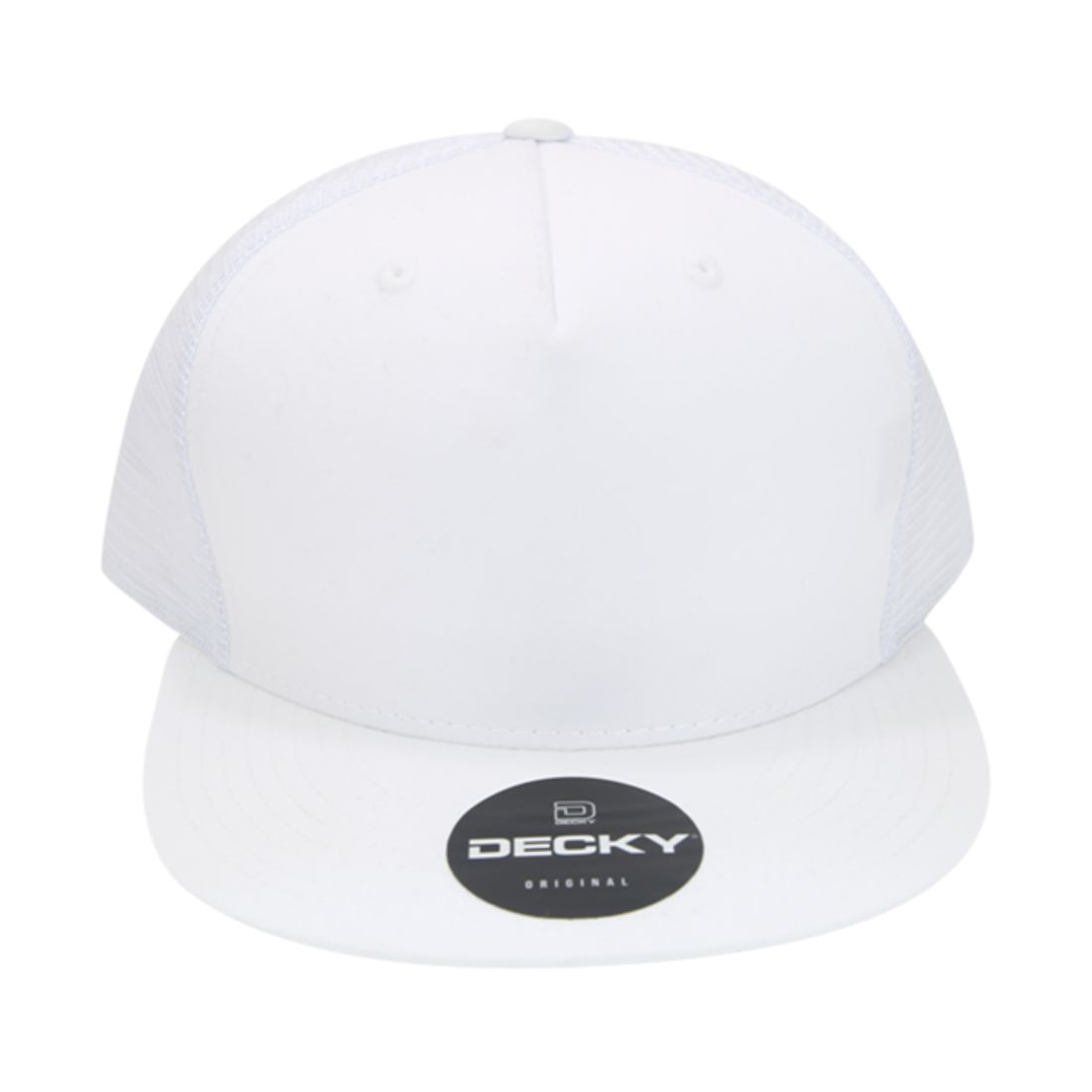Decky 1040 Trucker Snapback Hats 5 Panel Caps High Profile Structured Blank Wholesale