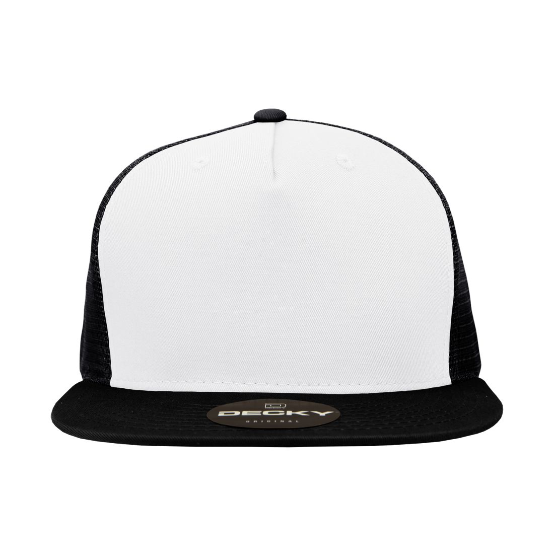 Decky 1040 Trucker Snapback Hats 5 Panel Caps High Profile Structured Blank Wholesale