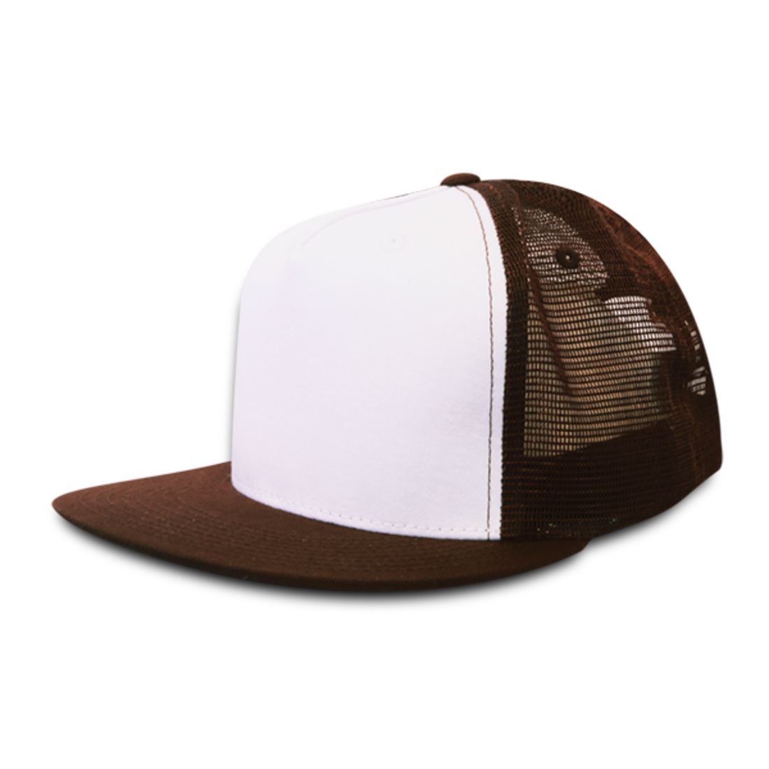 Decky 1040 Trucker Snapback Hats 5 Panel Caps High Profile Structured Blank Wholesale
